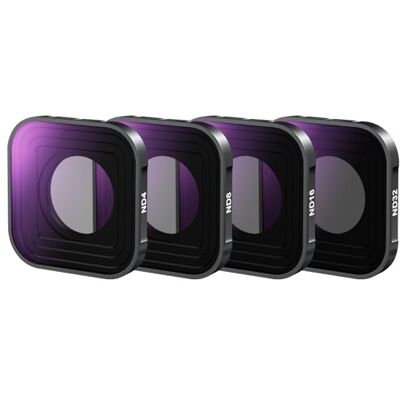 NEEWER ND Filter Kompatibel mit GoPro Hero 13 12 11 10 9 Schwarz, 4 Pack ND4 ND8 ND16 ND32 Neutral Density Lens Filter Kit HD Multicoated Slim Action Camera Accessory, FL-GP9 NEEWER ND Filter Kompatibel mit GoPro Hero 13 12 11 10 9 Schwarz, 4 Pack ND4 ND8 ND16 ND32 Neutral Density Lens Filter Kit HD Multicoated Slim Action Camera Accessory, FL-GP9