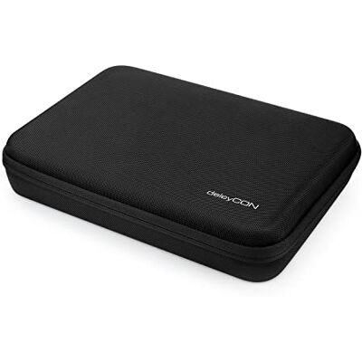 deleyCON GoPro Tasche Hardcase Actionkamera Zubehör Gr. XL Schwarz Robust, strapazierfähig, Staubschutz, Aufprallschutz, Spritzwasserschutz, für GoPro HERO 13/12/11/10/9 deleyCON GoPro Tasche Hardcase Actionkamera Zubehör Gr. XL Schwarz Robust, strapazierfähig, Staubschutz, Aufprallschutz, Spritzwasserschutz, für GoPro HERO 13/12/11/10/9