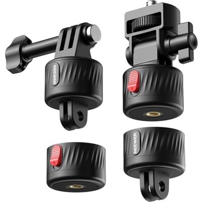 NEEWER Magnetisches Action Kamera Halterung Set, kompatibel mit GoPro Hero 13 12 11 Max DJI Osmo Action Insta360, ABS Magnetische Quick Release Mount für POV Aufnahmen, GP-24 NEEWER Magnetisches Action Kamera Halterung Set, kompatibel mit GoPro Hero 13 12 11 Max DJI Osmo Action Insta360, ABS Magnetische Quick Release Mount für POV Aufnahmen, GP-24