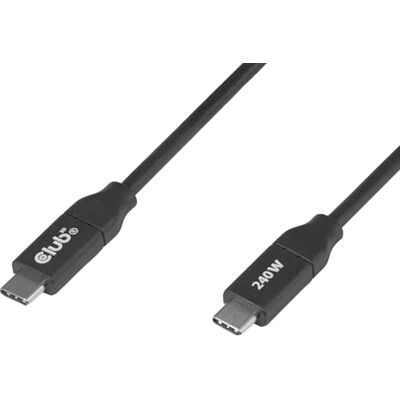 Club 3D CAC-2506 USB-C-Safe-Kabel® 240W ohne Daten 2m Club 3D CAC-2506 USB-C-Safe-Kabel® 240W ohne Daten 2m