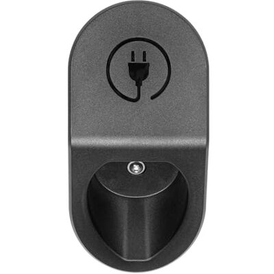 TechniSat TECHNIVOLT Kabel- und Steckerhalter Typ 2 (Wandhalterung für Ladekabel, Kabelaufhängung und Stecker-Halterung in einem, mit Montagezubehör) schwarz/weiß TechniSat TECHNIVOLT Kabel- und Steckerhalter Typ 2 (Wandhalterung für Ladekabel, Kabelaufhängung und Stecker-Halterung in einem, mit Montagezubehör) schwarz/weiß