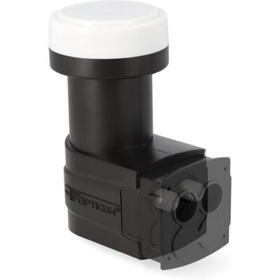 RED OPTICUM 03H Series Twin LNB: LNB 4fach Digital HD 4K, Zwei Ausgänge für DVB-S2, Wetterfest mit Regenschutzkappe, Kompatibel mit Sat Finder, Kompakt und leicht RED OPTICUM 03H Series Twin LNB: LNB 4fach Digital HD 4K, Zwei Ausgänge für DVB-S2, Wetterfest mit Regenschutzkappe, Kompatibel mit Sat Finder, Kompakt und leicht