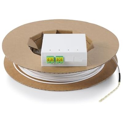 Digitus FTTx Installations-Kit – 50 m – 2x LC-APC Duplex Kupplung – Weiß Digitus FTTx Installations-Kit – 50 m – 2x LC-APC Duplex Kupplung – Weiß
