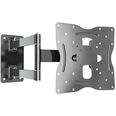 RICOO TV Wandhalterung Fernseher Halterung S1022 für 32-55 Zoll schwenkbar neigbar Fernseherhalterung Wand VESA 200 x 200 mm Wandhalter universal flach & Curved TVs Belastbarkeit bis 30 kg RICOO TV Wandhalterung Fernseher Halterung S1022 für 32-55 Zoll schwenkbar neigbar Fernseherhalterung Wand VESA 200 x 200 mm Wandhalter universal flach & Curved TVs Belastbarkeit bis 30 kg
