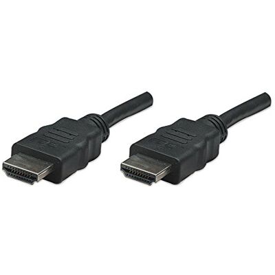 Manhattan 322539 High Speed HDMI Kabel Stecker auf Stecker geschirmt 10 m schwarz Manhattan 322539 High Speed HDMI Kabel Stecker auf Stecker geschirmt 10 m schwarz