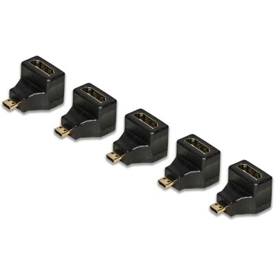 LINK LKADAT9405 Adapter HDMI Buchse auf Micro HDMI Stecker 90° abgewinkelt Video Konverter Full HD 1080p für Kameras, Tablets, PCs und Monitore LINK LKADAT9405 Adapter HDMI Buchse auf Micro HDMI Stecker 90° abgewinkelt Video Konverter Full HD 1080p für Kameras, Tablets, PCs und Monitore