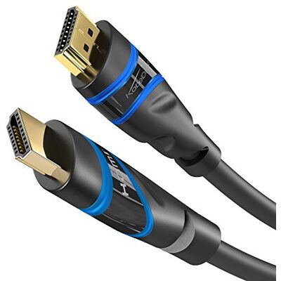 KabelDirekt Ultra HD Highspeed HDMI Kabel - Unterstützt 120 Hz bei 4K UHD, Dolby Vision, HDR10 - 1m KabelDirekt Ultra HD Highspeed HDMI Kabel - Unterstützt 120 Hz bei 4K UHD, Dolby Vision, HDR10 - 1m