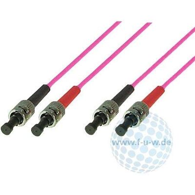 Tecline 39875807 OM4-Faser LWL-Kabel (50/125 µm, 7,5 m) erikaviolett Tecline 39875807 OM4-Faser LWL-Kabel (50/125 µm, 7,5 m) erikaviolett