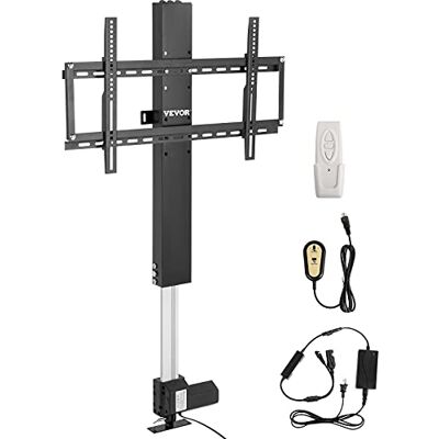 VEVOR TV-Ständer für LCD-LED-Plasmafernseher, automatischer TV-Ständer, Aufzug für Fernseher, TV Lift Halterung Höhe von 107,4 bis 187,2 cm, Höhenverstellbar & Stabil Max. 50 kg VEVOR TV-Ständer für LCD-LED-Plasmafernseher, automatischer TV-Ständer, Aufzug für Fernseher, TV Lift Halterung Höhe von 107,4 bis 187,2 cm, Höhenverstellbar & Stabil Max. 50 kg