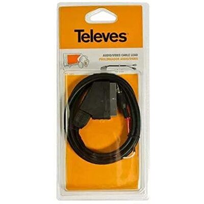 Televes 4377 – Verlängerung A/V Euro-2rca Televes 4377 – Verlängerung A/V Euro-2rca