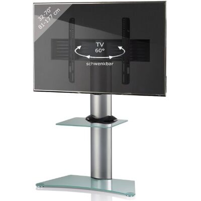VCM TV Standfuß LED Ständer Fernseh Standfuss Alu Glas Universal Universell VESA inkl. Rollen "Zental Zwischenboden VCM TV Standfuß LED Ständer Fernseh Standfuss Alu Glas Universal Universell VESA inkl. Rollen "Zental Zwischenboden