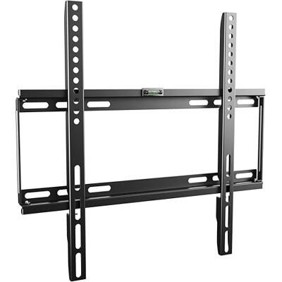 RICOO TV Wandhalterung Fernseher Halterung F0144 für 40-75 Zoll Fernsehhalterung Wand flach Ultra Slim universal Wandhalter Smart OLED Curved bis 75 kg VESA 400 x 400 mm RICOO TV Wandhalterung Fernseher Halterung F0144 für 40-75 Zoll Fernsehhalterung Wand flach Ultra Slim universal Wandhalter Smart OLED Curved bis 75 kg VESA 400 x 400 mm
