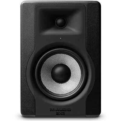 M-Audio BX5 Kompakter 2-Wege 5-Zoll Studiomonitor, Lautschprecher Aktiv, für Musikproduktion oder Mixen, mit integrierter Akustischer Raumsteuerung M-Audio BX5 Kompakter 2-Wege 5-Zoll Studiomonitor, Lautschprecher Aktiv, für Musikproduktion oder Mixen, mit integrierter Akustischer Raumsteuerung