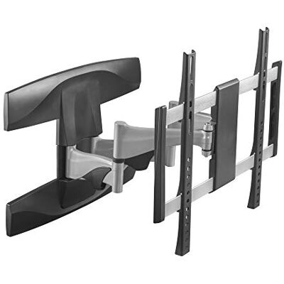 RICOO TV Wandhalterung Fernseher Halterung S1944 schwenkbar für 40-65 Zoll Fernsehhalterung Wand neigbar universal smart Curved bis 45 kg Wandhalter VESA 400 x 400 mm RICOO TV Wandhalterung Fernseher Halterung S1944 schwenkbar für 40-65 Zoll Fernsehhalterung Wand neigbar universal smart Curved bis 45 kg Wandhalter VESA 400 x 400 mm