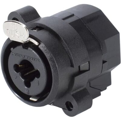 Neutrik NCJ5FI-H XLR Chassis, COMBO-Serie, 3-polig weiblich, Hybrid XLR und 1/4 Zoll Jack, Mono, Leiterplatten, Push-Auslöser Neutrik NCJ5FI-H XLR Chassis, COMBO-Serie, 3-polig weiblich, Hybrid XLR und 1/4 Zoll Jack, Mono, Leiterplatten, Push-Auslöser
