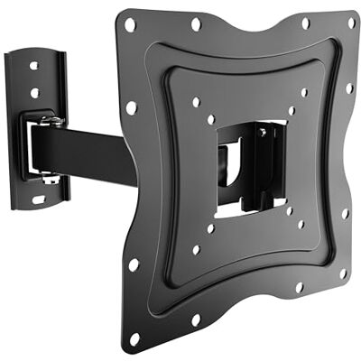 RICOO TV Wandhalterung Fernseher Halterung S1222 schwenkbar neigbar Fernsehhalterung für 32-55 Zoll Flachbildschirm OLED Curved Monitor bis 30 kg VESA 200 x 200 mm Wandhalter schwarz RICOO TV Wandhalterung Fernseher Halterung S1222 schwenkbar neigbar Fernsehhalterung für 32-55 Zoll Flachbildschirm OLED Curved Monitor bis 30 kg VESA 200 x 200 mm Wandhalter schwarz