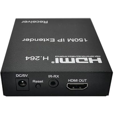 LINK HDMI Extender Empfänger - 150M - H.264 - Punkt-zu-Punkt LINK HDMI Extender Empfänger - 150M - H.264 - Punkt-zu-Punkt