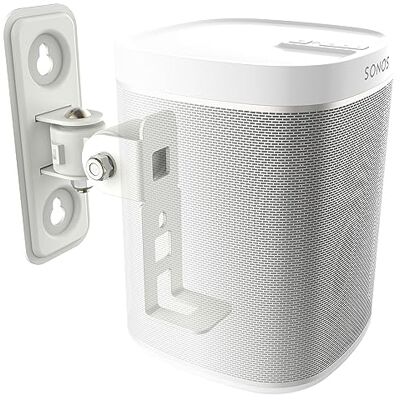 RICOO LH431-W Lautsprecher Wandhalterung für Sonos Play 1™ Box Lautsprecherwandhalterungen Boxenhalterung Wand Lautsprecherhalterung schwenkbar neigbar Wandhalter HiFi Audio Boxen Halterung RICOO LH431-W Lautsprecher Wandhalterung für Sonos Play 1™ Box Lautsprecherwandhalterungen Boxenhalterung Wand Lautsprecherhalterung schwenkbar neigbar Wandhalter HiFi Audio Boxen Halterung
