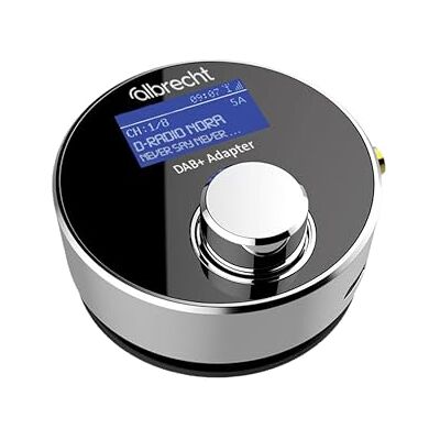 Albrecht DR 54 Digitalradio-Tuner, Mini Adapter mit FM-Transmitter, Aufrüsten von KFZ-Radios & heimischen Stereo-Anlagen, DAB + Sender-Empfang Albrecht DR 54 Digitalradio-Tuner, Mini Adapter mit FM-Transmitter, Aufrüsten von KFZ-Radios & heimischen Stereo-Anlagen, DAB + Sender-Empfang