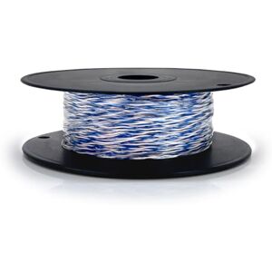 Waytex 36501 Telefonkabel (2 Fäden 100 m blau/weiß Waytex 36501 Telefonkabel (2 Fäden 100 m blau/weiß