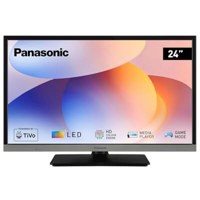 Panasonic TB-24S40AEZC, 24 Zoll Fernseher HD LED TV, TiVo Google-und Alexa-Sprachsteuerung, Gaming-Modus, Media Player, HDR, HDMI, WLAN, Smart TV, S40 Serie Panasonic TB-24S40AEZC, 24 Zoll Fernseher HD LED TV, TiVo Google-und Alexa-Sprachsteuerung, Gaming-Modus, Media Player, HDR, HDMI, WLAN, Smart TV, S40 Serie
