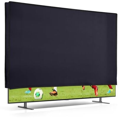 kwmobile 75" TV Abdeckung Indoor Fernseher Hülle Bildschirmschutz Abdeckung TV Bildschirm Staubschutzhülle Fernsehabdeckung Dunkelblau kwmobile 75" TV Abdeckung Indoor Fernseher Hülle Bildschirmschutz Abdeckung TV Bildschirm Staubschutzhülle Fernsehabdeckung Dunkelblau