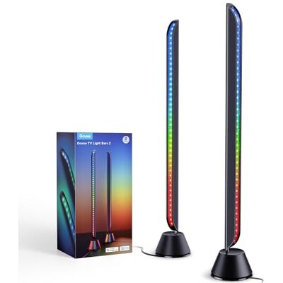 Govee LED Light Bars, 31 Zoll RGBICWW TV Hintergrundbeleuchtung für Gaming Smart Dimmbar Lightbars for 70-85 Inches Fernseher,16 Mio Farben, Funktioniert mit Alexa, Matter und Google Assistant,Schwarz Govee LED Light Bars, 31 Zoll RGBICWW TV Hintergrundbeleuchtung für Gaming Smart Dimmbar Lightbars for 70-85 Inches Fernseher,16 Mio Farben, Funktioniert mit Alexa, Matter und Google Assistant,Schwarz