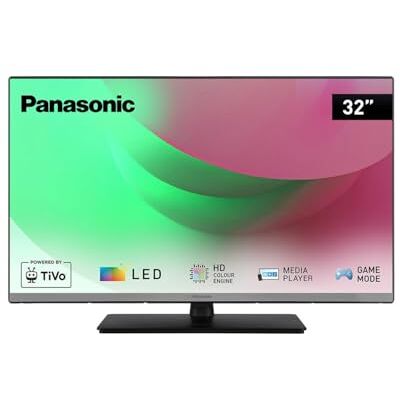 Panasonic TB-32S45AEZ, S45A Serie 32 Zoll Full HD LED Smart TV, 2024, TiVo, Google- und Alexa-Sprachsteuerung, Gaming-Modus, Media Player, HDR, HDMI, für EIN außergewöhnliches visuelles Erlebnis Panasonic TB-32S45AEZ, S45A Serie 32 Zoll Full HD LED Smart TV, 2024, TiVo, Google- und Alexa-Sprachsteuerung, Gaming-Modus, Media Player, HDR, HDMI, für EIN außergewöhnliches visuelles Erlebnis