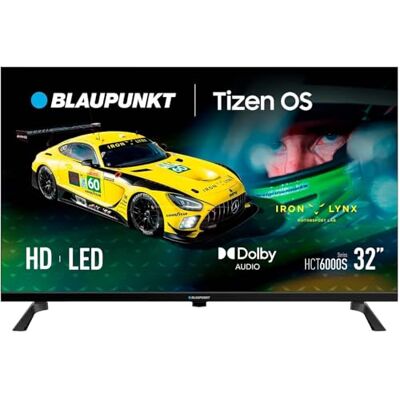 Blaupunkt 32HTC6000S Smart TV 32 Zoll, HD LED, Tizen OS 8.0, WLAN, Bluetooth 5.1, Dolby Digital Plus, HDMI, DVB-C/T/T2/S2 Blaupunkt 32HTC6000S Smart TV 32 Zoll, HD LED, Tizen OS 8.0, WLAN, Bluetooth 5.1, Dolby Digital Plus, HDMI, DVB-C/T/T2/S2