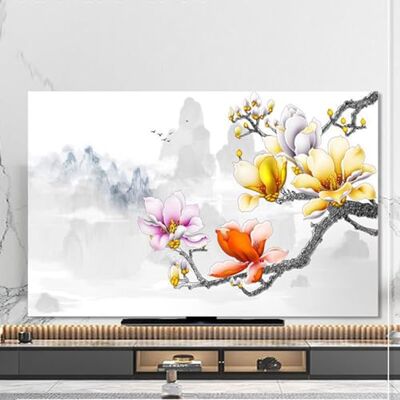 LONEU TV Abdeckung Staubschutzhülle, Chinesischer Stil Hülle Bezug für Fernsehen Schutzhülle Universal Fernseher Hülle Elastisch Staubschutz für 32-86 Zoll TV/PC-Bildschirme(Color:color34,Size:55in) LONEU TV Abdeckung Staubschutzhülle, Chinesischer Stil Hülle Bezug für Fernsehen Schutzhülle Universal Fernseher Hülle Elastisch Staubschutz für 32-86 Zoll TV/PC-Bildschirme(Color:color34,Size:55in)