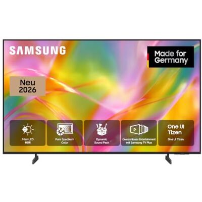 Samsung Mini LED M61H FHD 50 Zoll (125 cm) Fernseher, Vision AI Smart TV Pure Spectrum Color für realitätsnahe Farben, Dynamic Sound Pack, TV Plus, Mini LED HDR, Metal Stream Design Samsung Mini LED M61H FHD 50 Zoll (125 cm) Fernseher, Vision AI Smart TV Pure Spectrum Color für realitätsnahe Farben, Dynamic Sound Pack, TV Plus, Mini LED HDR, Metal Stream Design