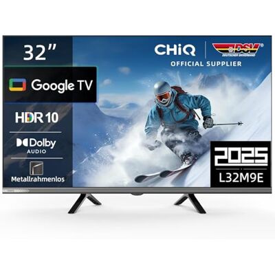 Fuego CHiQ L32M9E 32" HD Smart Google TV - Fernseher Fuego CHiQ L32M9E 32" HD Smart Google TV - Fernseher