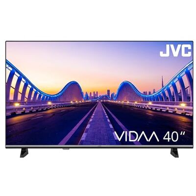 JVC Fernseher 40 Zoll Smart TV VIDAA LT-40VDF5455 Full HD Fernseher, HDR TV mit integriertem Triple-Tuner, LED TV schwarz JVC Fernseher 40 Zoll Smart TV VIDAA LT-40VDF5455 Full HD Fernseher, HDR TV mit integriertem Triple-Tuner, LED TV schwarz