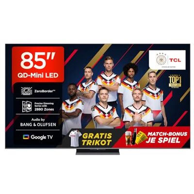 TCL 85Q8CX7 QLED Mini LED Fernseher - 4K HDR, 144Hz, Smart TV TCL 85Q8CX7 QLED Mini LED Fernseher - 4K HDR, 144Hz, Smart TV