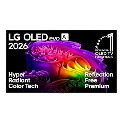 LG OLED77G67LW 4K OLED Evo AI TV, 77 Zoll, α11 Gen3 Prozessor, webOS 26, 120Hz, VRR bis zu 165Hz, Modelljahr 2026, Energieklasse E LG OLED77G67LW 4K OLED Evo AI TV, 77 Zoll, α11 Gen3 Prozessor, webOS 26, 120Hz, VRR bis zu 165Hz, Modelljahr 2026, Energieklasse E