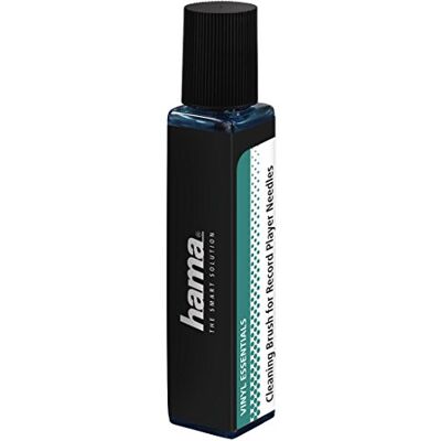 Hama Reinigungsbürste für Schallplattennadeln (1 Carbonfaser-Nadelbürste, 20 ml Nadel-Reinigungsflüssigkeit) Nadelreiniger, Nadelreinigungsbürste Hama Reinigungsbürste für Schallplattennadeln (1 Carbonfaser-Nadelbürste, 20 ml Nadel-Reinigungsflüssigkeit) Nadelreiniger, Nadelreinigungsbürste