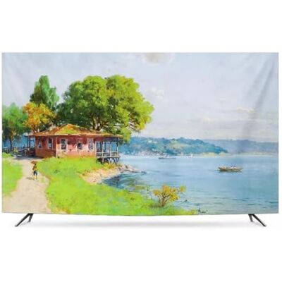 LONEU Künstler Hülle Bezug für Fernsehen Schutzhülle Für TV Und Monitor 32 Bis 86 Zoll für LCD, LED, Indoor helle Staubschutz TV-Abdeckung mit Ölgemälde Design Universalschutz(Color:color1,Size:32in LONEU Künstler Hülle Bezug für Fernsehen Schutzhülle Für TV Und Monitor 32 Bis 86 Zoll für LCD, LED, Indoor helle Staubschutz TV-Abdeckung mit Ölgemälde Design Universalschutz(Color:color1,Size:32in