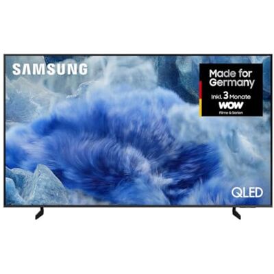Samsung QLED Q8F 4K 75 Zoll (189 cm) UHD Fernseher, Q4 AI Prozessor, Quantum Dot für Reale Farben, AirSlim Design, 4K Upscaling, Gaming Hub, Kostenlose Inhalte, Vision AI Smart TV Samsung QLED Q8F 4K 75 Zoll (189 cm) UHD Fernseher, Q4 AI Prozessor, Quantum Dot für Reale Farben, AirSlim Design, 4K Upscaling, Gaming Hub, Kostenlose Inhalte, Vision AI Smart TV