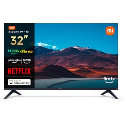 Xiaomi TV F 32 2025, 32" HD Smart TV Fire OS7 Triple Tuner L32MB-FAEU Dolby Audio, DTS Virtual:X, DTS-HD, Voice Control with Alexa, Compatible with Apple AirPlay Xiaomi TV F 32 2025, 32" HD Smart TV Fire OS7 Triple Tuner L32MB-FAEU Dolby Audio, DTS Virtual:X, DTS-HD, Voice Control with Alexa, Compatible with Apple AirPlay