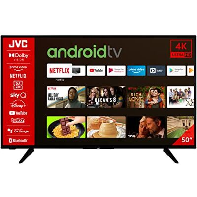 JVC LT-50VA3055 50 Zoll Fernseher / Android TV (4K Ultra HD, HDR Dolby Vision, Smart TV, Google Play Store, Triple-Tuner, Bluetooth) JVC LT-50VA3055 50 Zoll Fernseher / Android TV (4K Ultra HD, HDR Dolby Vision, Smart TV, Google Play Store, Triple-Tuner, Bluetooth)