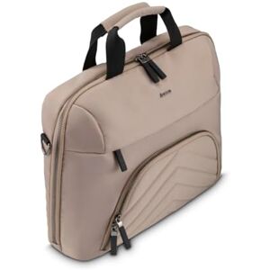 Hama Laptoptasche für 13,3-14,1 Zoll (leichte Businesstasche als Umhängetasche oder Tragetasche, Notebooktasche mit zwei Vordertaschen und Organizer, Innenfach, Tabletfach, gepolstert) beige Hama Laptoptasche für 13,3-14,1 Zoll (leichte Businesstasche als Umhängetasche oder Tragetasche, Notebooktasche mit zwei Vordertaschen und Organizer, Innenfach, Tabletfach, gepolstert) beige