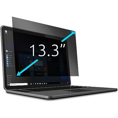 Kensington Blickschutzfilter für 13,3" Notebooks (16:10), Abnehmbarer 2-Wege-Sichtschutz, Anti-Spy-Bildschirmfolie mit Antireflexbeschichtung & Blaulichtreduzierung, transparent, 628966 Kensington Blickschutzfilter für 13,3" Notebooks (16:10), Abnehmbarer 2-Wege-Sichtschutz, Anti-Spy-Bildschirmfolie mit Antireflexbeschichtung & Blaulichtreduzierung, transparent, 628966