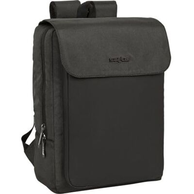 safta Laptop-Rucksack mit Klappe für 33,8 cm (13,3 Zoll) Business-Laptop-Rucksack mit Klappe, Executive-Design, USB-Anschluss, gepolstertem Fach und minimalistischem Stil safta Laptop-Rucksack mit Klappe für 33,8 cm (13,3 Zoll) Business-Laptop-Rucksack mit Klappe, Executive-Design, USB-Anschluss, gepolstertem Fach und minimalistischem Stil