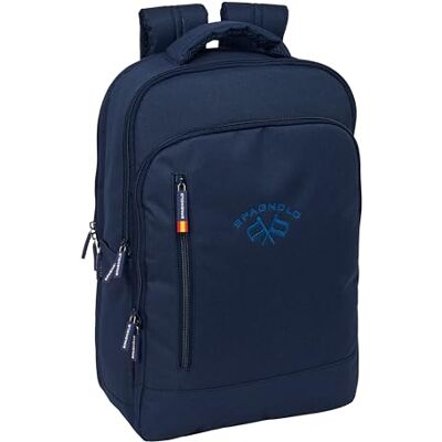 safta SPAGNOLO Laptop-Rucksack 39,6 cm (15,6 Zoll), mit Tablet-Tasche und USB-Anschluss, ideal für Jugendliche verschiedener Altersgruppen, bequem und vielseitig, Qualität und Widerstandsfähigkeit, 29 x safta SPAGNOLO Laptop-Rucksack 39,6 cm (15,6 Zoll), mit Tablet-Tasche und USB-Anschluss, ideal für Jugendliche verschiedener Altersgruppen, bequem und vielseitig, Qualität und Widerstandsfähigkeit, 29 x