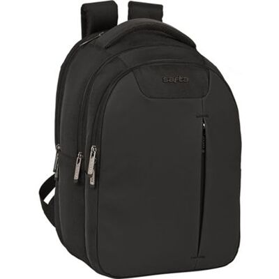 safta Laptop-Rucksack 33,8 cm (13,3 Zoll), Business-Design, tragbar, USB-Port und gepolstertes Fach, leicht und funktional safta Laptop-Rucksack 33,8 cm (13,3 Zoll), Business-Design, tragbar, USB-Port und gepolstertes Fach, leicht und funktional