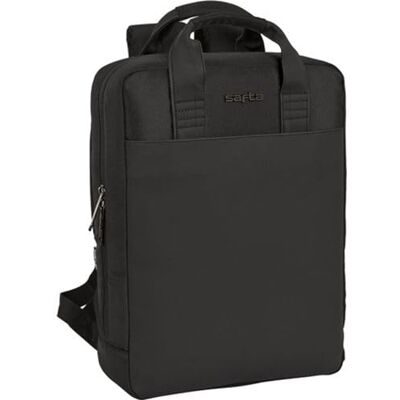 safta Laptop-Rucksack 33,8 cm (13,3 Zoll), Business-Design, tragbar, USB-Port und gepolstertes Fach, leicht und funktional safta Laptop-Rucksack 33,8 cm (13,3 Zoll), Business-Design, tragbar, USB-Port und gepolstertes Fach, leicht und funktional