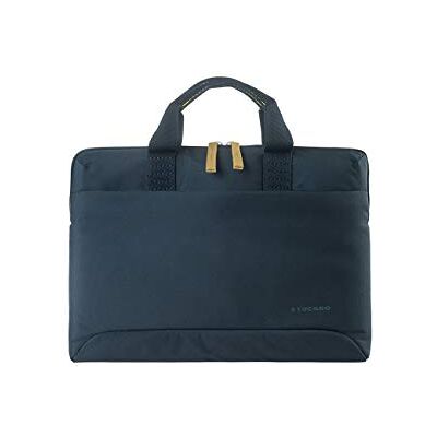 Tucano BSM15-B Smilza Schlanke Laptoptasche aus Nylon, 39,64 cm (15,6 Zoll) Dunkelbalu Tucano BSM15-B Smilza Schlanke Laptoptasche aus Nylon, 39,64 cm (15,6 Zoll) Dunkelbalu