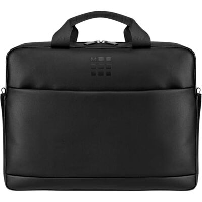Moleskine , Schlanke Aktentasche, Classic Kollektion, Professionelle Tasche für Laptop, Tablet, iPad Bis Zu 14", 40 x 31 x 7,5 cm, Schwarz Moleskine , Schlanke Aktentasche, Classic Kollektion, Professionelle Tasche für Laptop, Tablet, iPad Bis Zu 14", 40 x 31 x 7,5 cm, Schwarz