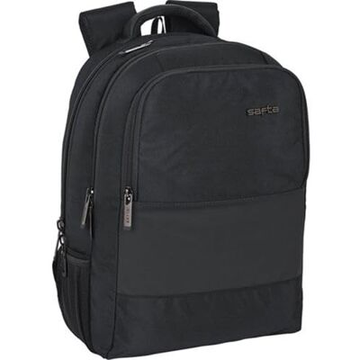 safta Laptop-Rucksack 33,8 cm (13,3 Zoll), Business-Design, tragbar, USB-Port und gepolstertes Fach, leicht und funktional safta Laptop-Rucksack 33,8 cm (13,3 Zoll), Business-Design, tragbar, USB-Port und gepolstertes Fach, leicht und funktional