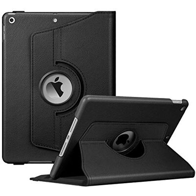 FINTIE Rotierende Hülle für iPad 9th Generation (2021) / 8th Generation (2020) / 7th Gen (2019) 10.2 Zoll 360 Grad drehbarer Ständer Cover mit Stifthalter, Auto Wake Sleep, Schwarz FINTIE Rotierende Hülle für iPad 9th Generation (2021) / 8th Generation (2020) / 7th Gen (2019) 10.2 Zoll 360 Grad drehbarer Ständer Cover mit Stifthalter, Auto Wake Sleep, Schwarz